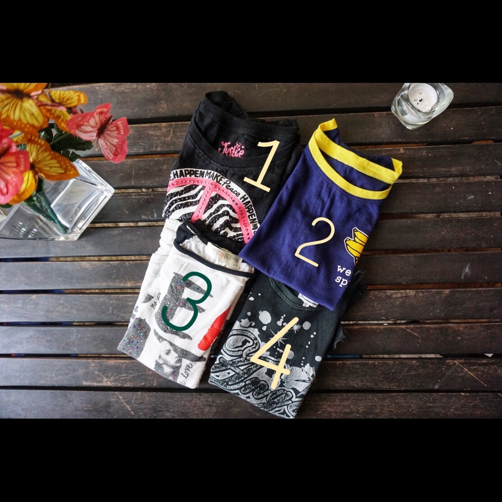 Various Girls Tees 💛